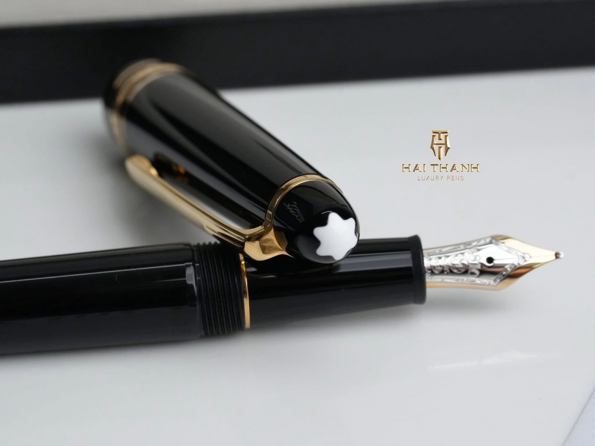 Bút Montblanc Chính Hãng Bút Máy Montblanc Meisterstück 145 Gold-Coated Classique chính hãng