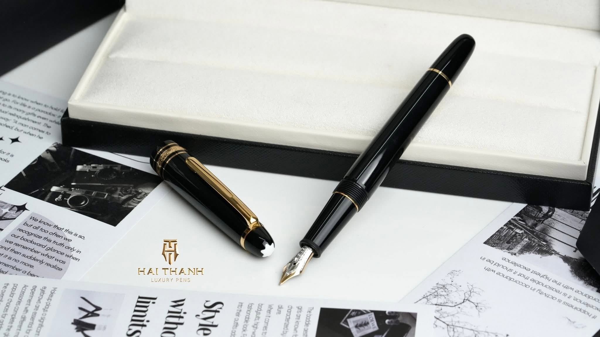 Bút Montblanc Chính Hãng Bút Máy Montblanc Meisterstück 145 Gold-Coated Classique chính hãng