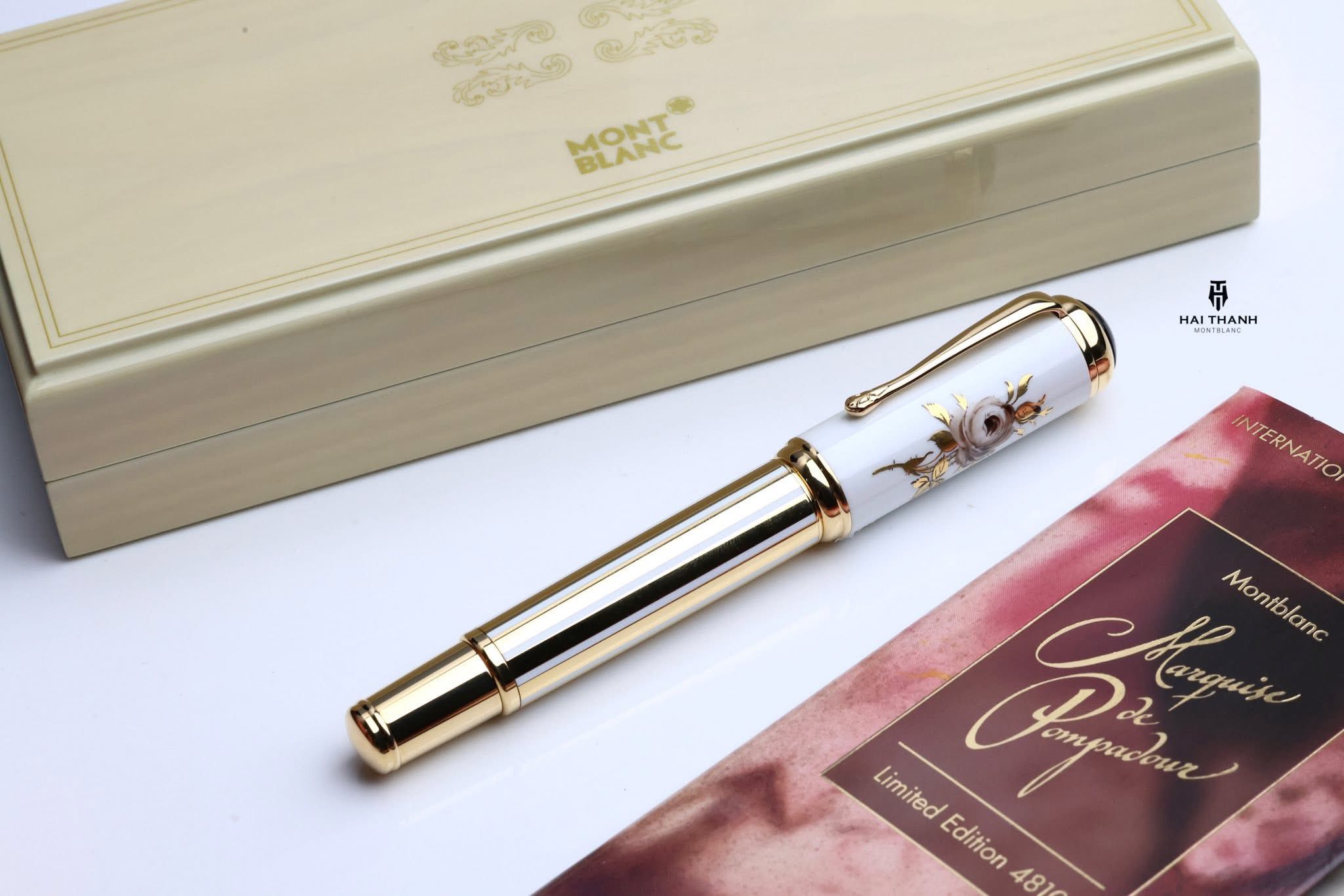 Bút Montblanc Chính Hãng Bút Máy Montblanc Marquise de Pompadour Patron of Art Limited 4810 chính hãng