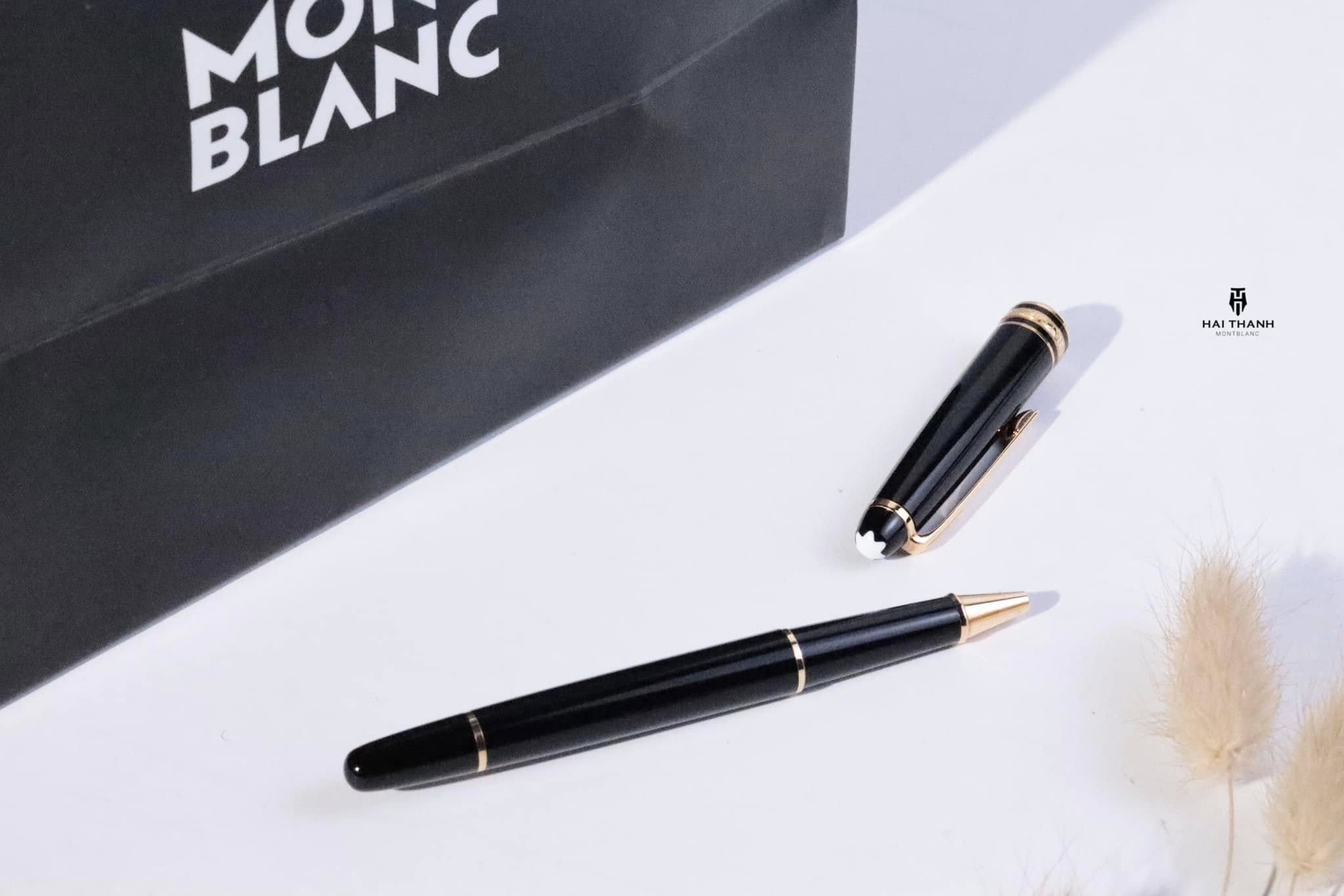 Bút Montblanc Chính Hãng Bút Dạ Bi Montblanc Meisterstück Gold-Coated Classique 163 chính hãng