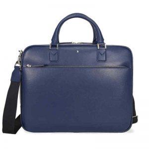 Cặp Montblanc Sartorial Small Indigo Document Case chính hãng