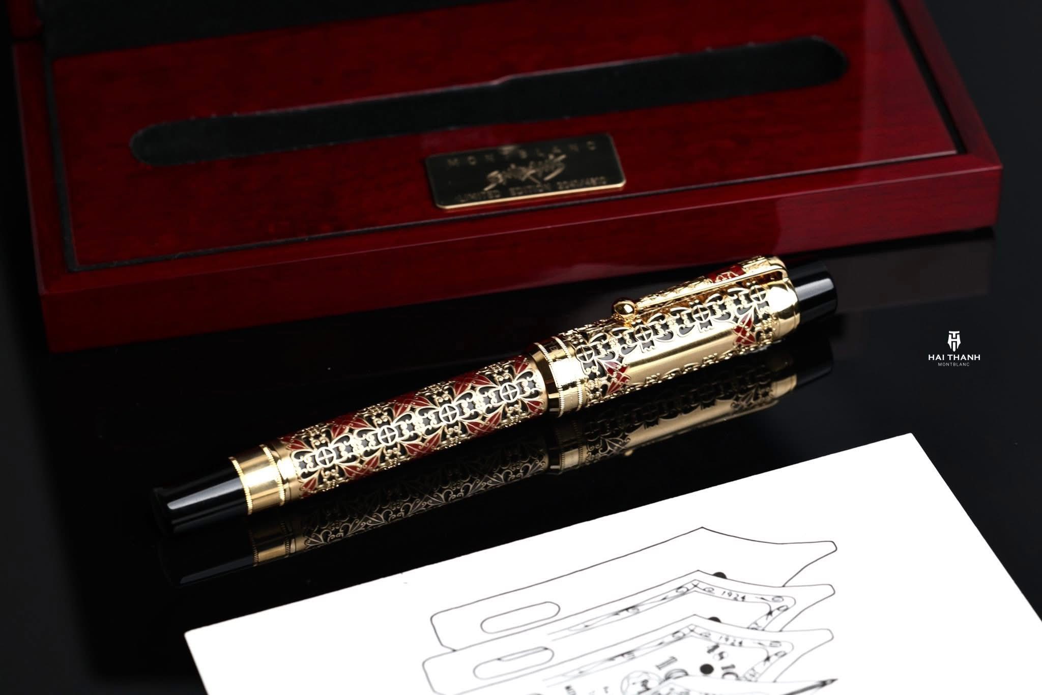 Bút Montblanc Chính Hãng Bút Máy Montblanc Patron Of Art Semiramis Limited Edition 4810 chính hãng