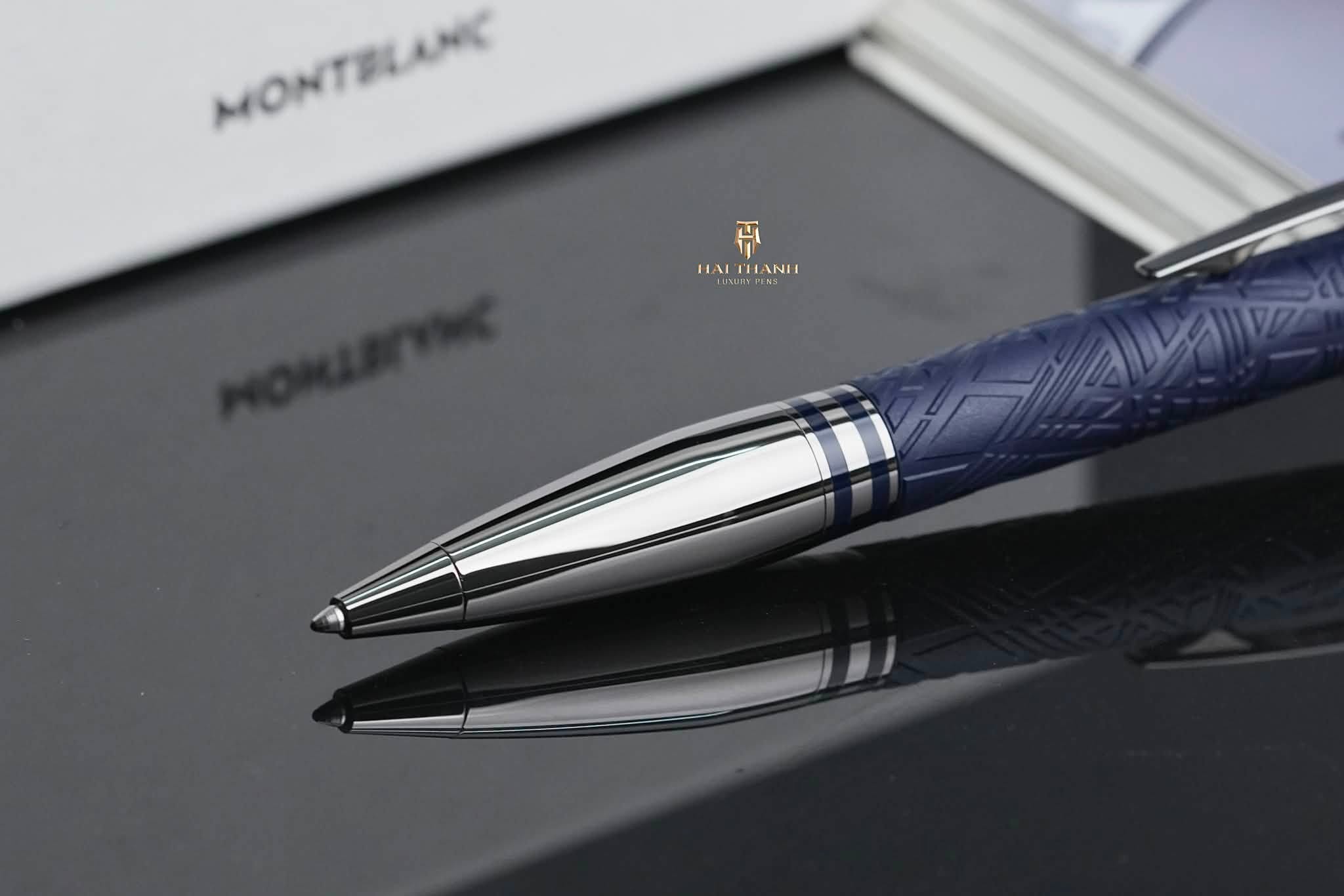 Bút Montblanc Chính Hãng Bút Bi Montblanc Starwalker SpaceBlue Doué 130217 chính hãng