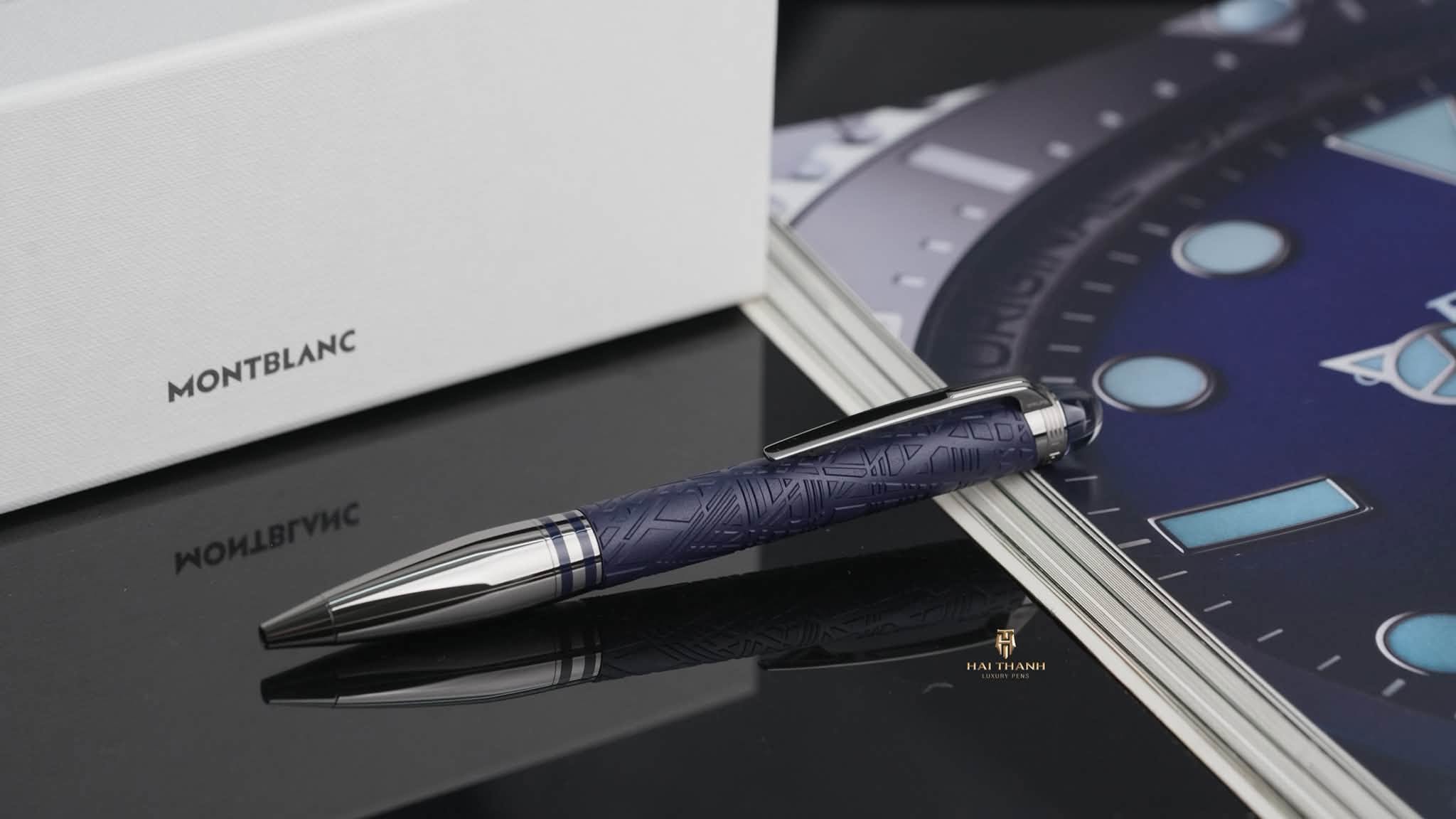 Bút Montblanc Chính Hãng Bút Bi Montblanc Starwalker SpaceBlue Doué 130217 chính hãng