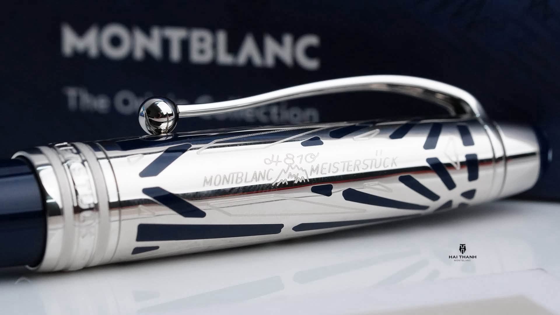 Bút Montblanc Chính Hãng Bút Bi Montblanc Meisterstuck The Origin Collection Doue Blue Midsize chính hãng