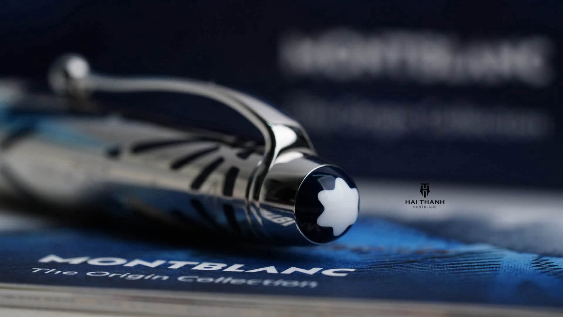 Bút Montblanc Chính Hãng Bút Bi Montblanc Meisterstuck The Origin Collection Doue Blue Midsize chính hãng