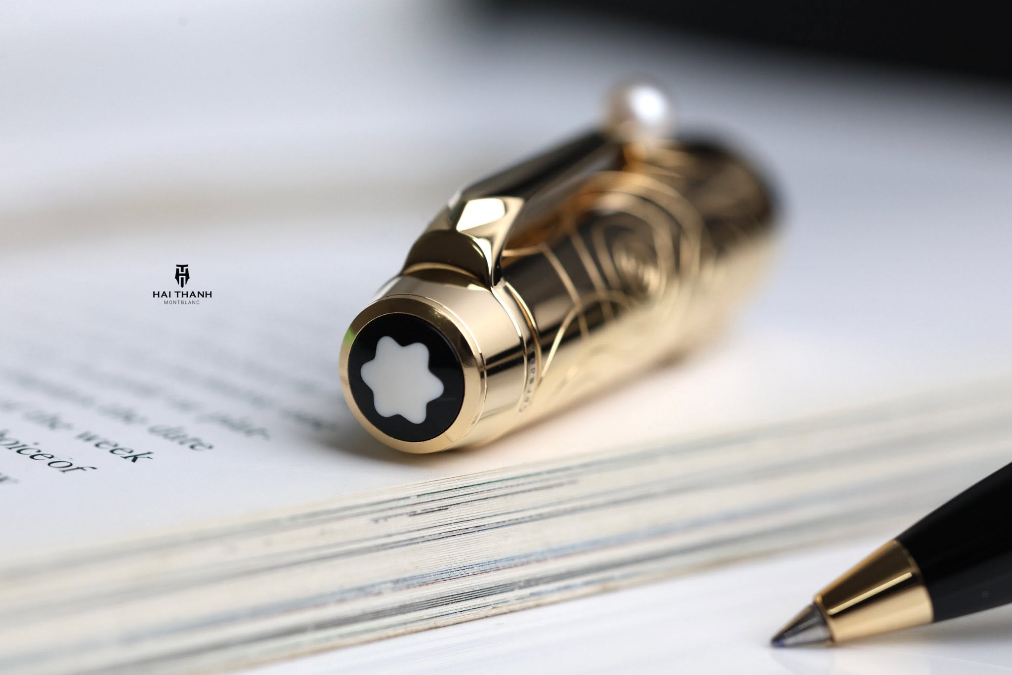 Bút Montblanc Chính Hãng Bút Dạ Bi Montblanc Boheme Lacquer Pearl chính hãng