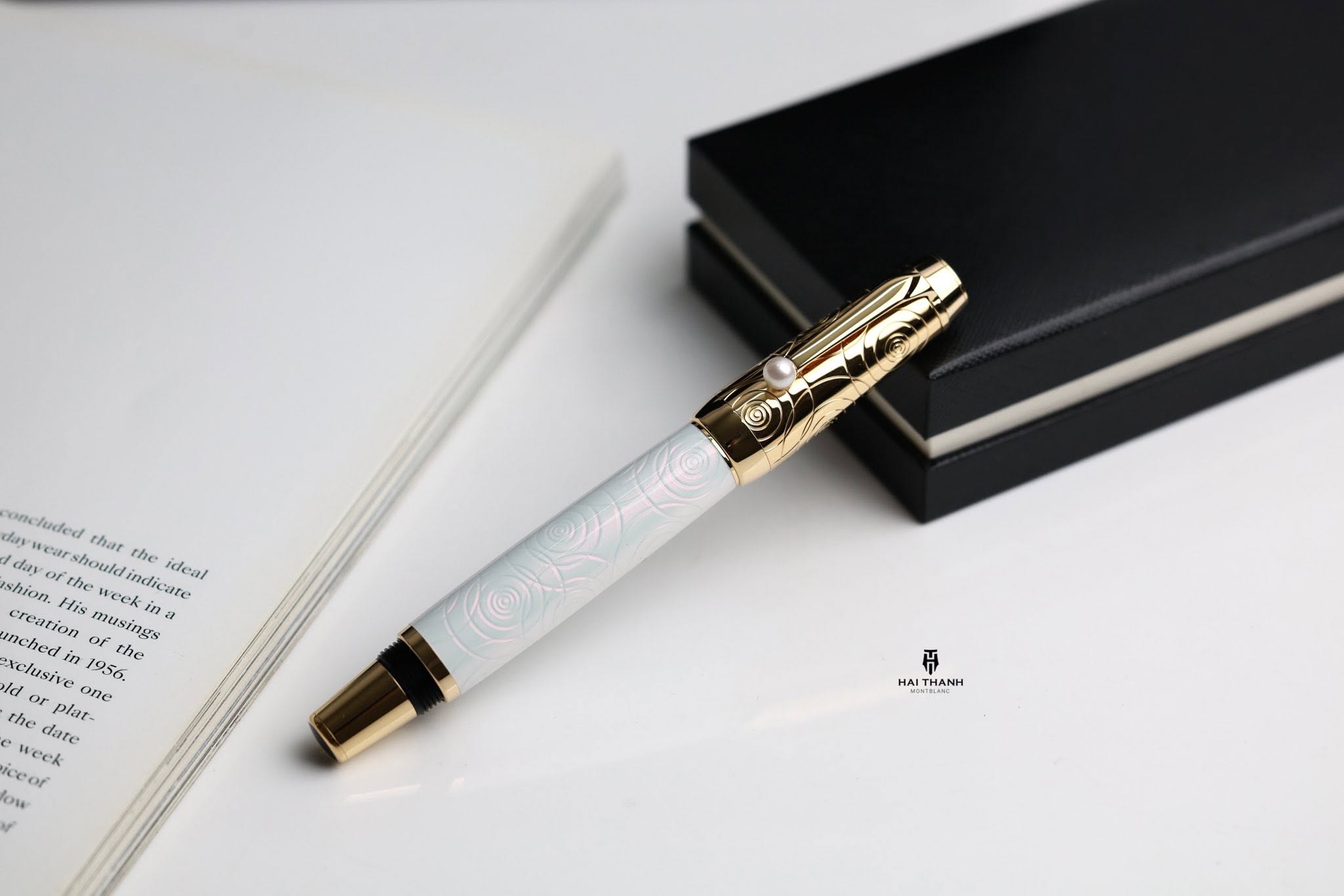 Bút Montblanc Chính Hãng Bút Dạ Bi Montblanc Boheme Lacquer Pearl chính hãng