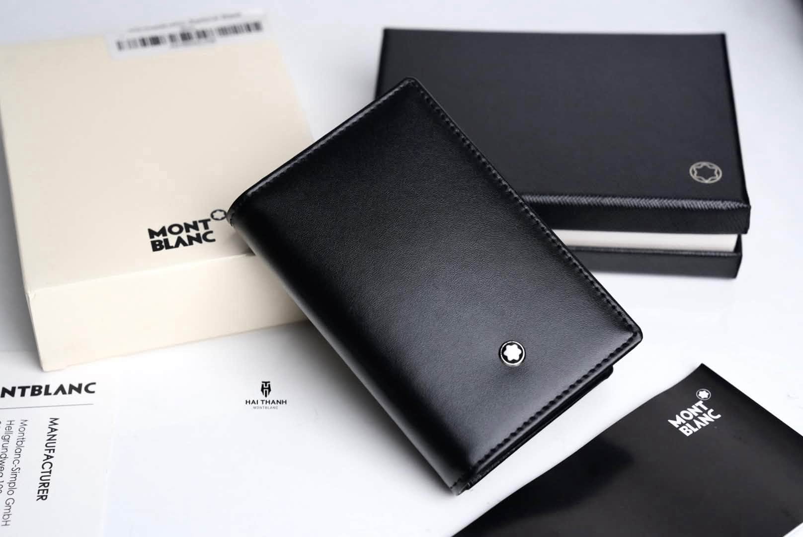 Montblanc Chính Hãng Ví Đựng Thẻ Montblanc Meisterstuck Business 14108 chính hãng