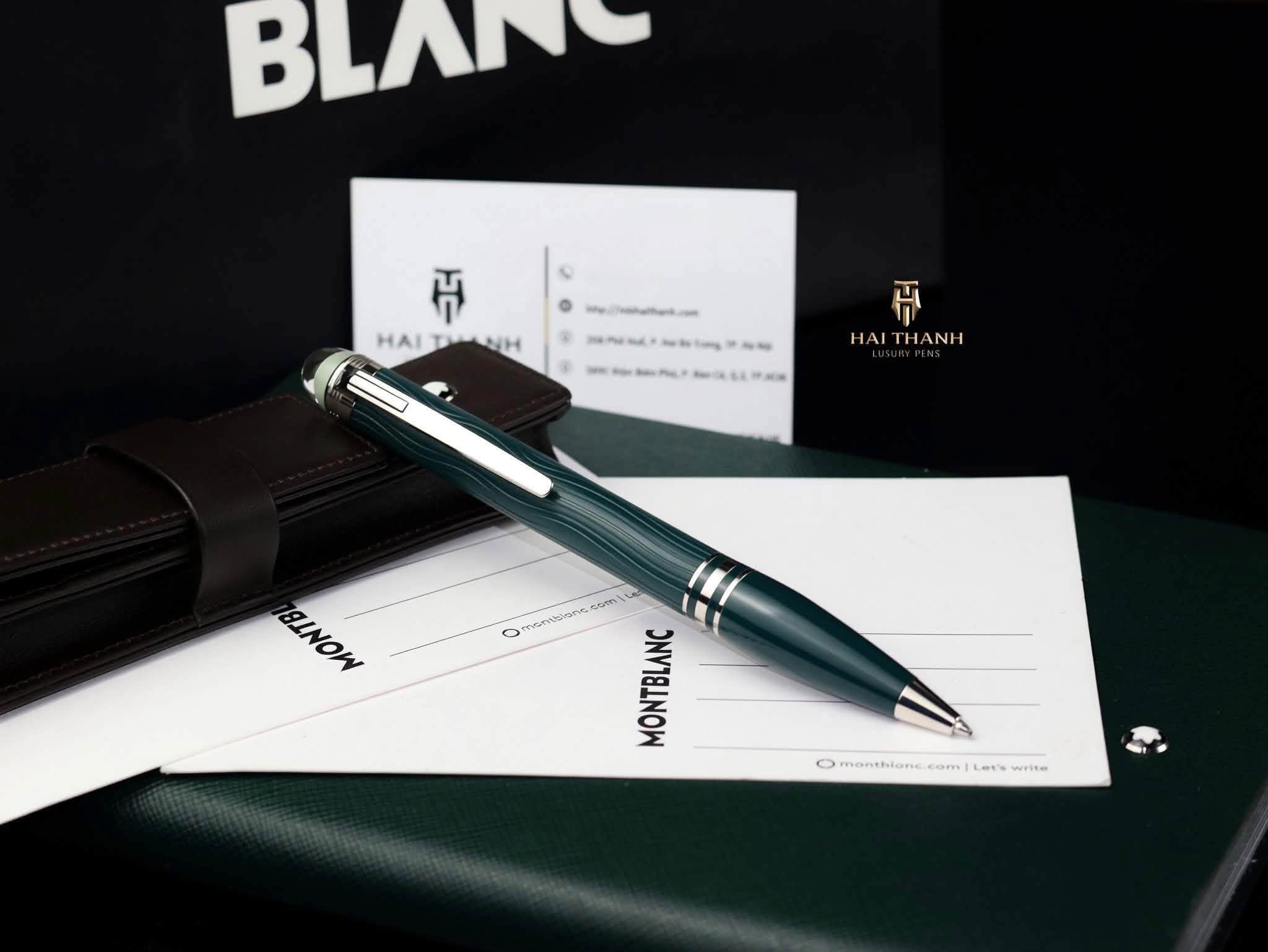 Bút Montblanc Chính Hãng Bút Bi Montblanc Starwalker PolarGreen Precious Resin chính hãng